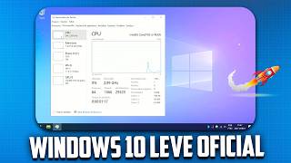 Windows 10 LEVE com ISO Oficial MICROSOFT Boot e instalação [upl. by Idahs790]