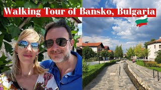 Bansko 🇧🇬 Summer🌞Walking Tour Favorite Spots as Digital Nomads Bulgaria 4k [upl. by Niajneb123]