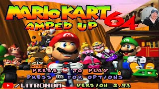 MarioKart64AmpedUp150cc GRAND CUP Circuitos nuevosFangame Gratis para emuladores de PCAndroid [upl. by Us]