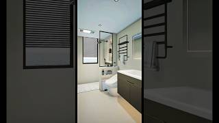 Bathroom making from 0😱 shorts interiordesign homedecor 3d [upl. by Zeiger]