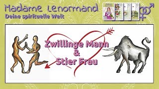 Zwillinge Mann amp Stier Frau Liebe und Partnerschaft [upl. by Joappa]