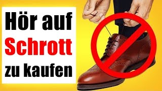 Hochwertige Herren Lederschuhe WARUM Sind Die So Teuer [upl. by Winnah]