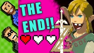 GANON FIGHT w 3 HEARTS  Season 1 FINALE Tell Us How to Play ZELDA BotW  The Basement  Ep100 [upl. by Glantz386]