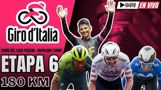 🔴EN VIVO 🚵‍♂️ GIRO DE ITALIA🔺ETAPA 6  180 KM🏆🚵‍♂️ [upl. by Eelsha]