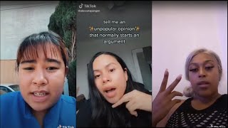 TikTok Tell Me an Unpopular Opinion That Normally Starts an Argument😬 [upl. by Lavine671]