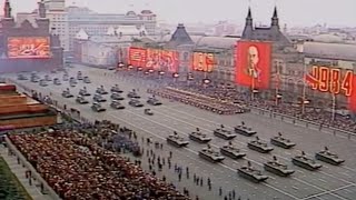 Soviet March 1984 Army Parade  Radio Tapok [upl. by Lorrimer]