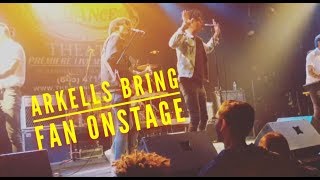 Arkells Bring Fan Onstage to Play Guitar [upl. by Wagner193]