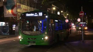 Bus Spotting Episode 5 Night in Bristol City centre with new Weston buses [upl. by Marler900]