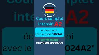 Cours Allemand A2 en ligne [upl. by Aubert601]