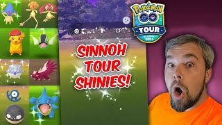 Global Sinnoh Tour We got tons of Rare Shinies Except Pokémon GO [upl. by Isborne]