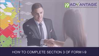 How to Comply with Section 3 of Form I9 for Rehires amp Reverification [upl. by Nanda255]