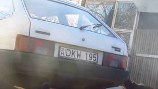 Lada Samara 13 EXHAUST SOUND [upl. by Toshiko188]