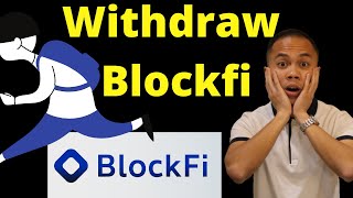 How to Withdraw Money From Blockfi Tutorial [upl. by Xyno556]