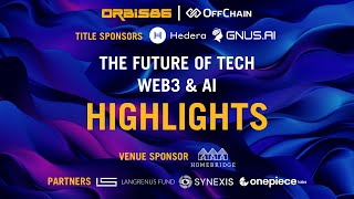 Orbis86  Future of Tech Web3 x AI sftechweek  Highlights [upl. by Naud266]