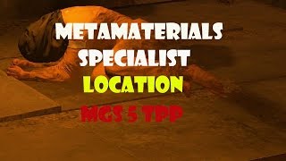 METAL GEAR SOLID V TPP METAMATERIALS SPECIALIST L [upl. by Idnak355]