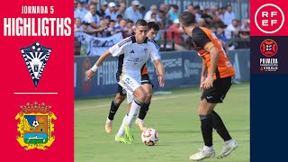 Resumen PrimeraFederación  Marbella FC 11 CF Fuenlabrada  Jornada 5  Temporada 202425 [upl. by Elag]