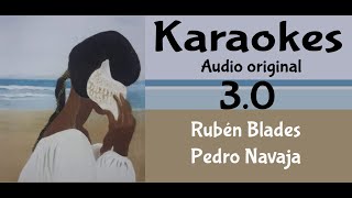 Ruben Blades Pedro Navaja v3 Karaoke [upl. by Hainahpez399]