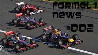 Formel 1 News 002 Testfahrten Barcelona 2013 DRS Regel Tippspiel mit der Community [upl. by Hsirt]