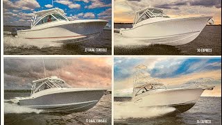 Albemarle Boats Fort Lauderdale Boat Show preview Great Lakes 27DC 31DC ClemonsBoats [upl. by Hairehcaz227]