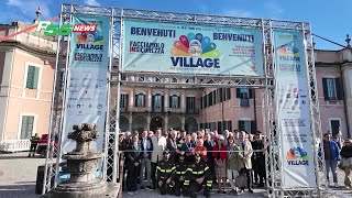 Varese  Taglio del nastro al Villaggio della Sicurezza [upl. by Rolyt974]