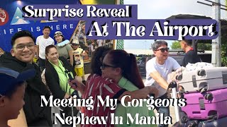 Meeting My Gorgeous Nephew In Manila II Surprise In Airport II Phils Holiday Series Ep2 II VLOG 175 [upl. by Nadaba309]