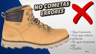 Botas CATERPILLAR → Como combinar y vestirlas  muchos OUTFITS para hombre [upl. by Hak387]