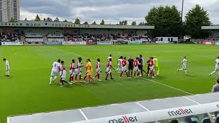 Boreham Wood FC v Arsenal U21’s 13724 [upl. by Arratahs]