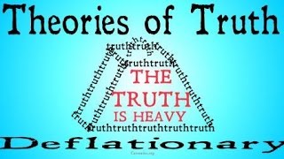 The Deflationary Theory of Truth [upl. by Hanid676]