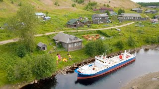 Life in a VILLAGE CUT OFF from Civilization in Russia Life without communication and roads [upl. by Marte]