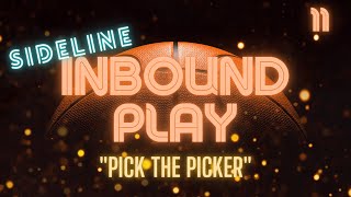 Sideline Inbound vs MantoMan Defense pickthepicker [upl. by Rheba]