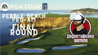 PEBBLE BEACH PROAM  Career Mode  FINAL ROUND  EA Sports PGA Tour 2023 [upl. by Bennink]