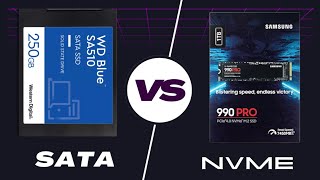 SATA Vs PCIE3  Why NVME Is Better Than SATA [upl. by Llewsor]