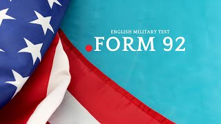 Ꭼ•Ⲥ•Ⱡ t MilitaryFocused English Skills Evaluation  Training Module 92 [upl. by Wavell]