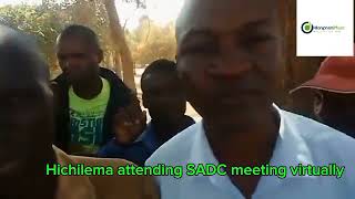 Hichilema attending SADC Troika virtually Possible reason why he may not attend [upl. by Karilla]