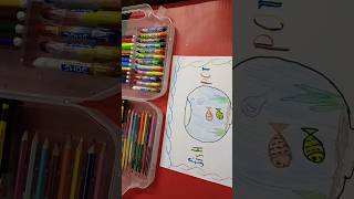 Fish pot drawing fun learning activities youtube art diy super step by step [upl. by Hellene]