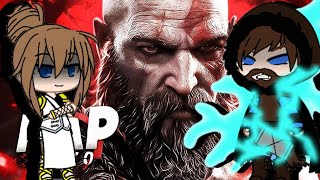 DEUSES GOWREAGINDO AO RAP DO KRATOS GOD OF WAR FANTASMA DE ESPARTA KAITO PARTE 2Gacha life [upl. by Kania]