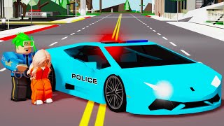 SUPERCAR POLICE IN BROOKHAVEN RP [upl. by Odnuges638]