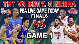 BRGY GINEBRA vs TNT Game 1 Finals  PBA Live Full Game Today  2K24 [upl. by Maccarone818]