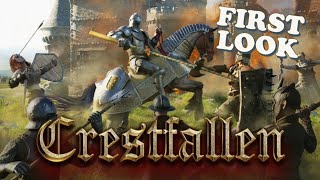 Crestfallen Medieval Survival FIRST LOOK  First 20 minutes of Crestfallen [upl. by Leopoldeen777]