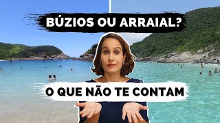 BÚZIOS OU ARRAIAL DO CABO Guia para escolher sem errar [upl. by Jemine]