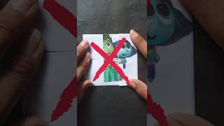 sadness from inside out magic paper folding shorts art insideout masha [upl. by Atival]