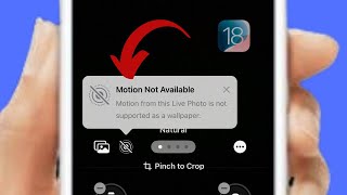 Live Wallpaper Not Working on Lock Screen iOS 18 Motion Not Available iOS 18 Enable Live Wallpaper [upl. by Limemann]