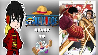 One Piece React To EggHead Arc  One Piece  Gacha Club [upl. by Haland]