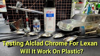 Testing Alclad Chrome For Lexan  Will It Work On Plastic Models [upl. by Loziram]