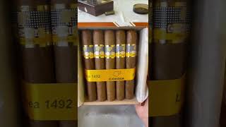 Unboxing a Cohiba cigar [upl. by Ornie]