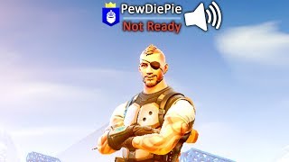 I Used a Voice Changer as PewDiePie on Fortnite [upl. by Aikam141]