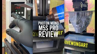 PreRelease Review of the Anycubic Photon Mono M5s PRO and Print Processing Tutorial [upl. by Oeak]