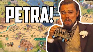 My face when I steal Petra from the AI with my INSANE production  Civ 6 Gaul Ep2 [upl. by Enelrahc803]