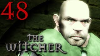 Mr Odd  Lets Play The Witcher  Part 48  Thaler Shows The Proof and Sewer Salamandra Swim [upl. by Yelreveb]