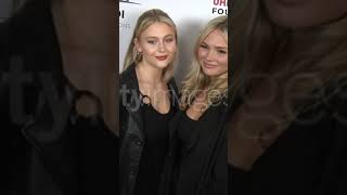 Natalie Alyn Lind and Alyvia Alyn Lind at the premiere Reefer Madness The Musical alynsfamily [upl. by Ayra]